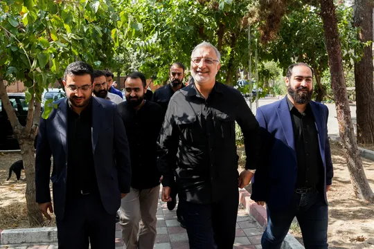 بازدید علیرضا زاکانی شهردار تهران از خبرگزاری دانشجو