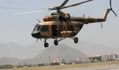 بالگرد ارتش افغانستان سقوط کرد