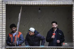 بازدید سخنگو و معاون خدمات شهری شهرداری تهران از روند بازسازی نقاط آسیب دیده