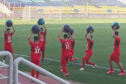 گزارش تمرین امروز پرسپولیس/ شوخی جالب منشا و طارمی