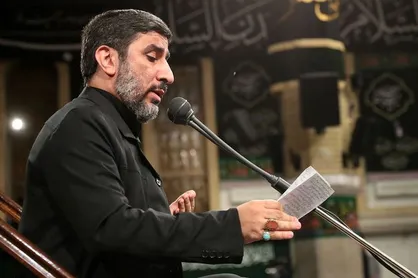 مداحی مهدی سلحشور در حسینیه امام خمینی (ره) / شب هشتم محرم ۱۳۹۸