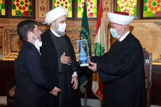 دیدار دبیرکل مجمع جهانی تقریب با مفتی اعظم لبنان