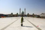صبحگاه مشترک نیرو‌های مسلح در مسجد جمکران
