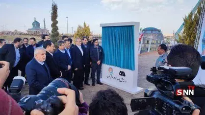 رئیس جمهور بزر&zwnj;گ&zwnj;ترین مجتمع گردشگری خاورمیانه را افتتاح کرد