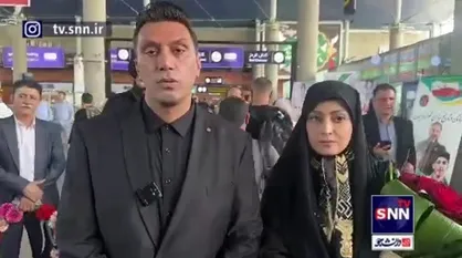 مادر مبینا نعمت زاده: خدا را شکر میکنم که دخترم دست پر به کشور بازگشت
