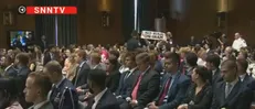 فریاد حقیقت در سنا: بمباران کودکان ایران و فلسطین را متوقف کنید! + فیلم