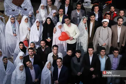 جشن ازدواج دانشجویی در دانشگاه تربیت مدرس