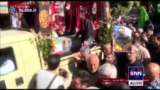 تصاویری از تشییع پیکر مطهر خادم الحسین شهید جلال اسدی در بجنورد