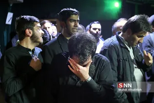 وداع با پیکر شهید محمد حسین حدادیان