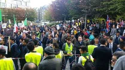 تظاهرات بدون مجوز &laquo;جلیقه زردها&raquo; در بروکسل