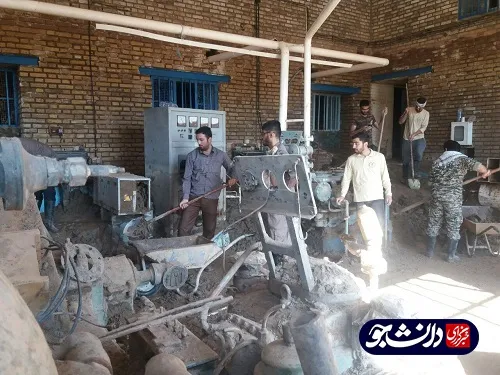 فعالیت جهادگران کردستانی در منطقه سیل زده پلدختر
