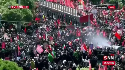 همه آمدند برای بدرقه پیکر آقای شهید ایران