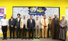 بازدید ضرغامی و جمعی از مدیران پیشین ساترا از نمایشگاه دائمی این سازمان