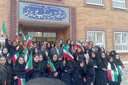 افتتاح مدرسه با حضور معاون اجرایی رئیس&zwnj;جمهور در اردبیل