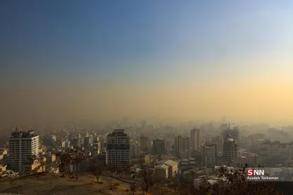 وضعیت هوای تهران همچنان قرمز؛ ذرات معلق دست از سر پایتخت بر نمی&zwnj;دارند