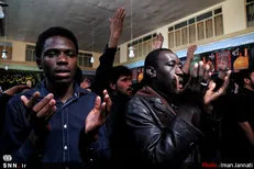 گروهی از دانشجویان خارجی به حرم مطهر رضوی مشرف شدند