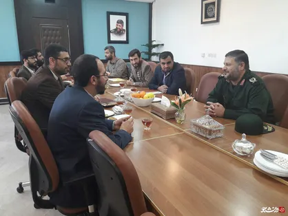رئیس سازمان بسیج دانشجویی کشور با فرمانده سپاه جوادالائمه خراسان شمالی دیدار کرد
