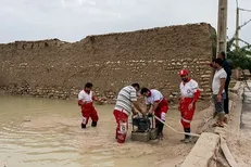امدادرسانی به ۱۹۵۶ نفر گرفتار سیل و آبگرفتگی