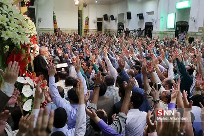 جشن میلاد امام حسن مجتبی (ع) در مسجد ارک
