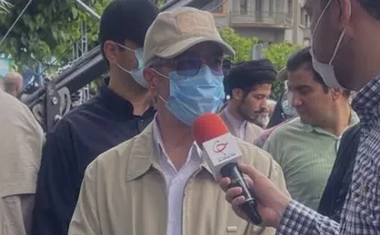 حضور سرلشکر باقری در راهپیمایی روز قدس