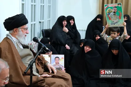 دیدارخانواده&zwnj;های شهدای مدافع حرم با رهبر معظم انقلاب