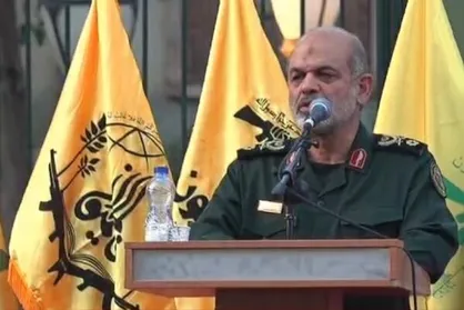 سردار وحیدی: سید حسن نصرالله در کنار سوریه ماند تا خط مقدم مقاومت سقوط نکند/ توهم از نیل تا فرات بر باد رفت +فیلم