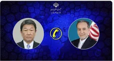 گفتگوی تلفنی وزرای امور خارجه جمهوری اسلامی ایران و ژاپن‌