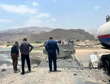 بازسازی دو پل راهبردی هرمزگان/مسیر رفت تا یک ماه آینده بازگشایی می‌شود