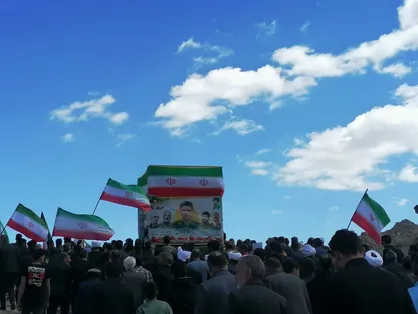 تشییع پرشور پیکر شهید &laquo;هاشم میری بقال&raquo; در زادگاهش+ فیلم