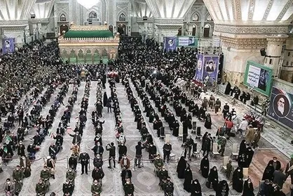 مراسم سی&zwnj;وسومین سالگرد ارتحال امام خمینی آغاز شد