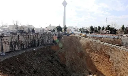 خطر گود برج میلاد ۱۰۰ درصد برطرف شد