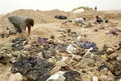 کشف ۲ گور جمعی در جنوب سنجار عراق