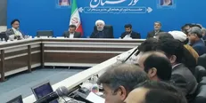 روحانی: ۲۰ هزار واحد مسکونی در خوزستان بازسازی می‌شود