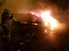 ۲ کشته در تصادف اتوبان قم