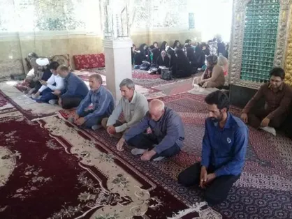 افتتاحیه اردوی جهادی دانشگاه پیام نور صحنه در امام&zwnj;زاده باباولی