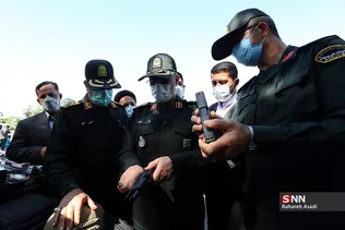 بازدید از دستاوردهای عملیاتی و کشفیات باند بزرگ سلاح و مهمات فاتب