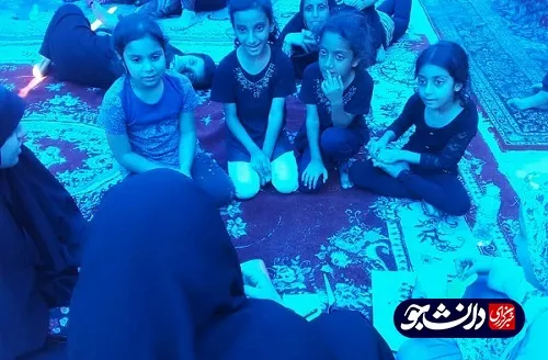 خدمت رسانی دانشجویان خواهر دانشگاه آزاد خوزستان به زائران حسینی