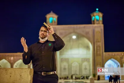 احیای شب بیست و یکم ماه مبارک رمضان در مسجد جامع وکیل  شیراز