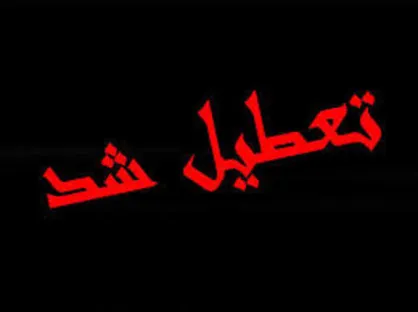 مدارس تهران تا آخر هفته تعطیل شد