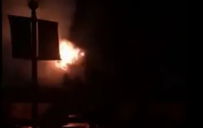 انفجار در مراسم جشن اکتبر در کالیفرنیا