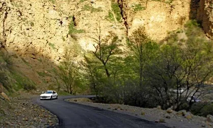 محور گردشگری عباس&zwnj;آباد&ndash;کلاردشت بازگشایی شد