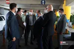 آیین افتتاح طرح تزریق واکسن خودرویی در پارکینگ طبقاتی