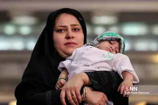 همایش شیر خوارگان حسینی در مصلای تهران