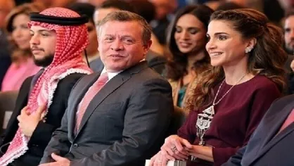 قرنطینه شاه اردن و ملکه رانیا پس از ابتلای، ولی عهد به کرونا