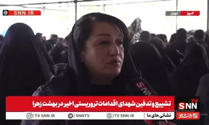 دلمان سوخته اما نسبت به مسببین شهادت عزیزانمان خشمگین هستیم + فیلم