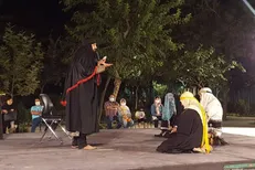 تعزیه «احمد سفاح» مقابل تالار وحدت اجرا می‌شود