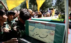 تشییع باشکوه پیکر شهید ۱۶ ساله مدافع حرم فاطمیون در گلزار شهدای بهشت زهرا (س) + فیلم