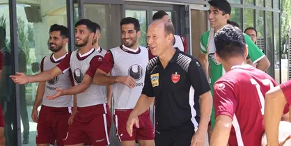 پرسپولیسی&zwnj;ها صبح و عصر تمرین می&zwnj;کنند