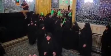 اشتیاق و عجله عجیب زائران برای زیارت مزار رهبر شهید انقلاب+فیلم