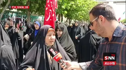 مردم بجنورد خواهان انتقام سخت از اسراییل هستند